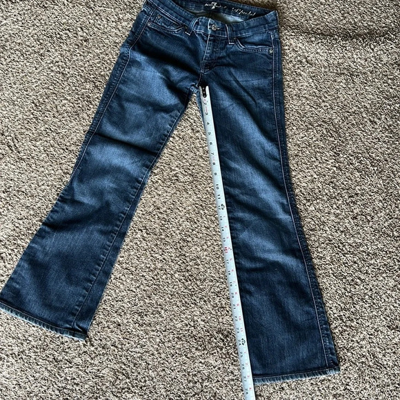 7 For All Mankind Women’s‎ Size 25 ‘A’ Pocket Jeans - Picture 10 of 11